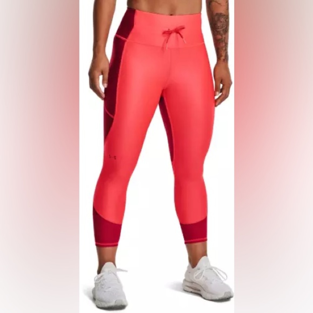 Under Armour Women's HeatGear Armour High-rise D-string 7/8 Leggings